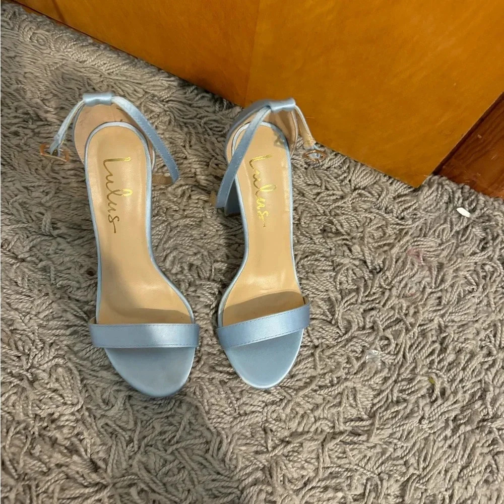 Lulu's Light Blue Heels